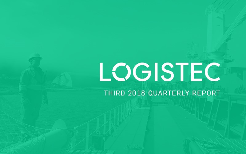 LOGISTEC announces its results for the third quarter of 2018