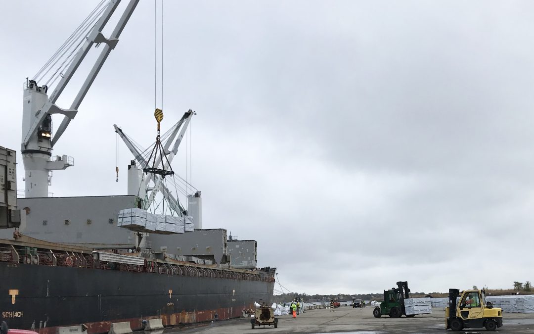LOGISTEC USA et Waterson Terminal Services anticipent une croissance du bois d’œuvre manutentionné à ProvPort