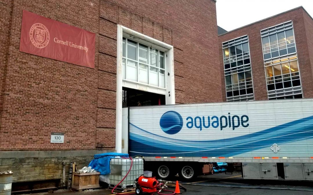 SANEXEN WATER confirme la capacité du revêtement Aqua-Pipe(MD) à résister à des forces sismiques extrêmes et aux inondations à la suite d’essais à grande échelle à l’Université Cornell