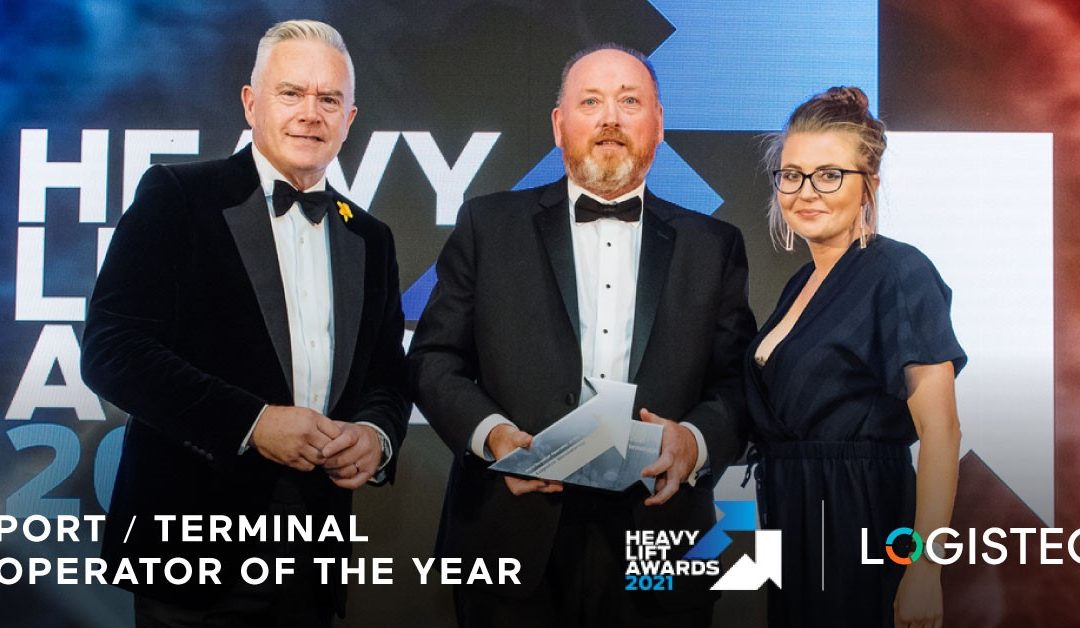 LOGISTEC reçoit le prestigieux titre d’Opérateur de l’année et se voit attribuer le prix « sécurité »  à l’occasion des prix internationaux « Heavy Lift Awards »