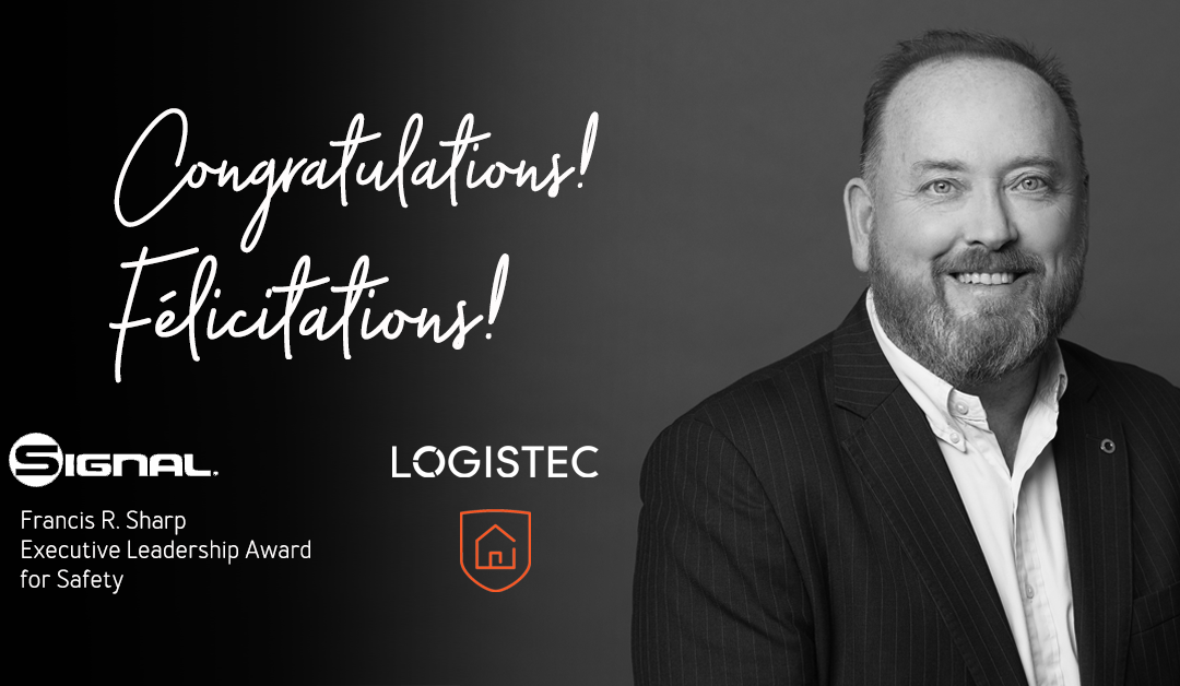 LOGISTEC reçoit le prix de leadership exécutif de Signal Mutual pour la sécurité  en manutention de marchandises